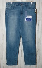 NWT Bandolino Women's 14 Moncton Mandie Straight Flawless Stretch Jeans 6505