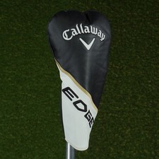 CALLAWAY EDGE DRIVER HEADCOVER BLACK / WHITE / GOLD  LOOK 