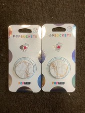 2*PopSockets Soporte de agarre para teléfono dorado Lutz mármol POPGRIP Popsocket