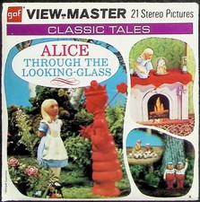 Alice Through The Looking Glass 3d View-Master 3 Reel Packet