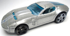 2005 HOT WHEELS HW REALISTIX FORD SHELBY GR-1 CONCEPT SILVER DIECAST 2 3/4" CAR