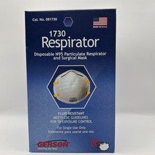 Gerson 1730 N95 Respirator & Surgical Mask- 20 MASKS MADE IN THE USA