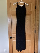 Bari Jay Black Backless Formal / Prom  Dress, size 5-6