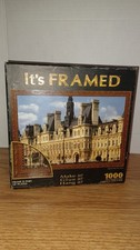 It s Framed 1000 Piece Jigsaw Puzzle Hotel De Ville, Paris, France COMPLETE