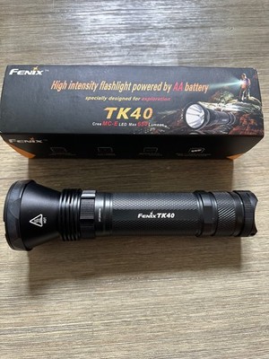 Fenix TK40 Cree MC-E 630 Lumen AA Flashlight - Barely Used