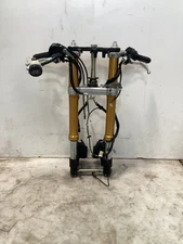 2014 09-14 YAMAHA YZF R1 FRONT END FORKS SUSPENSION HANDLEBARS TREES CALIPER 6K