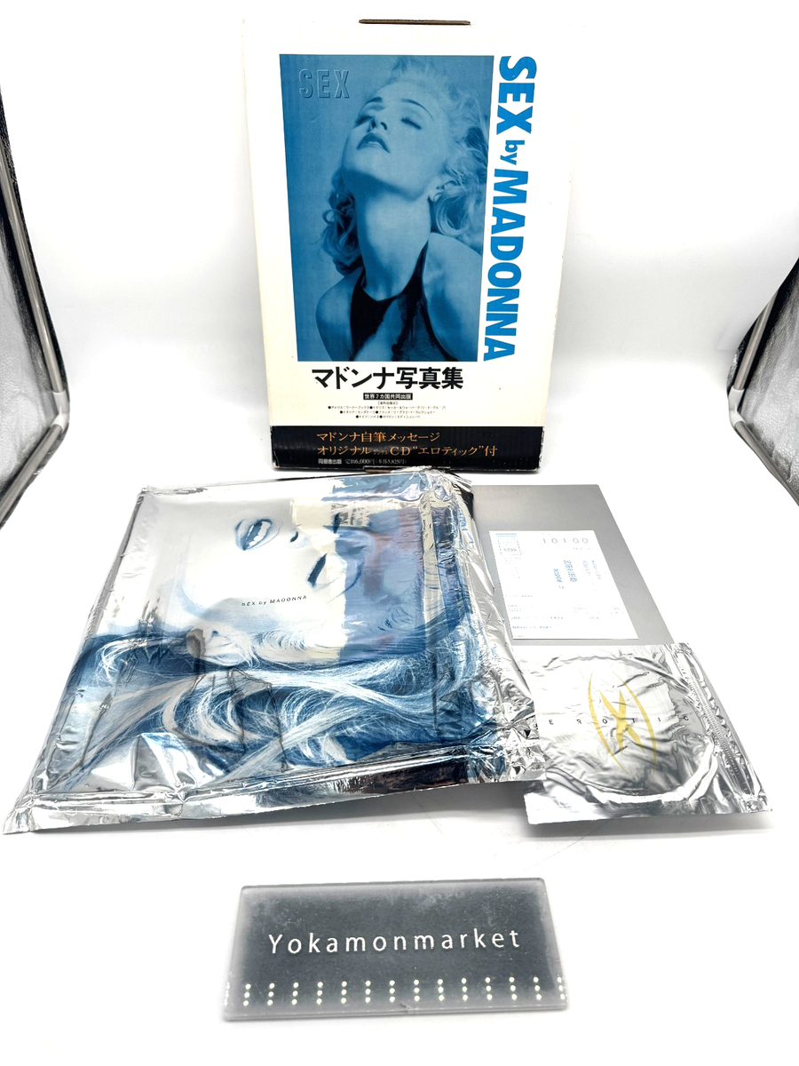 【CD付】マドンナ公式写真集日本版Madonna SEX Girlie Show CD付】マドンナ公式写真集日本版Madonna SEX Girlie Show