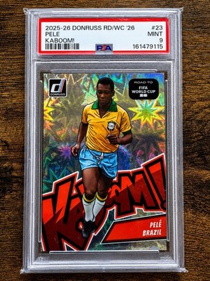 2025-26 Panini Donruss Road to Fifa World Cup - Kaboom Pelé #23