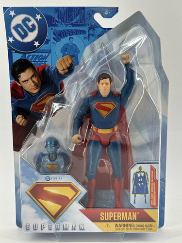 DC Comics Superman Movie Figure 6" Engineer BAF Spin Master
