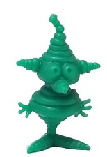 Funny Fringes R & L Cereal Premiums Green Vintage