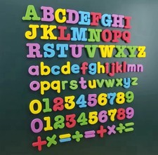 96pcs ABC Magnetic Upper case letters Fun Fridge Stickers, Educational Decor