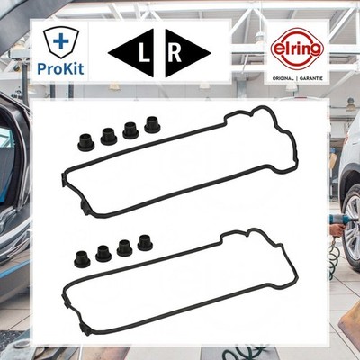 2x Elring Dichtungssatz, Zylinderkopfhaube Links, Rechts für Mercedes-Benz