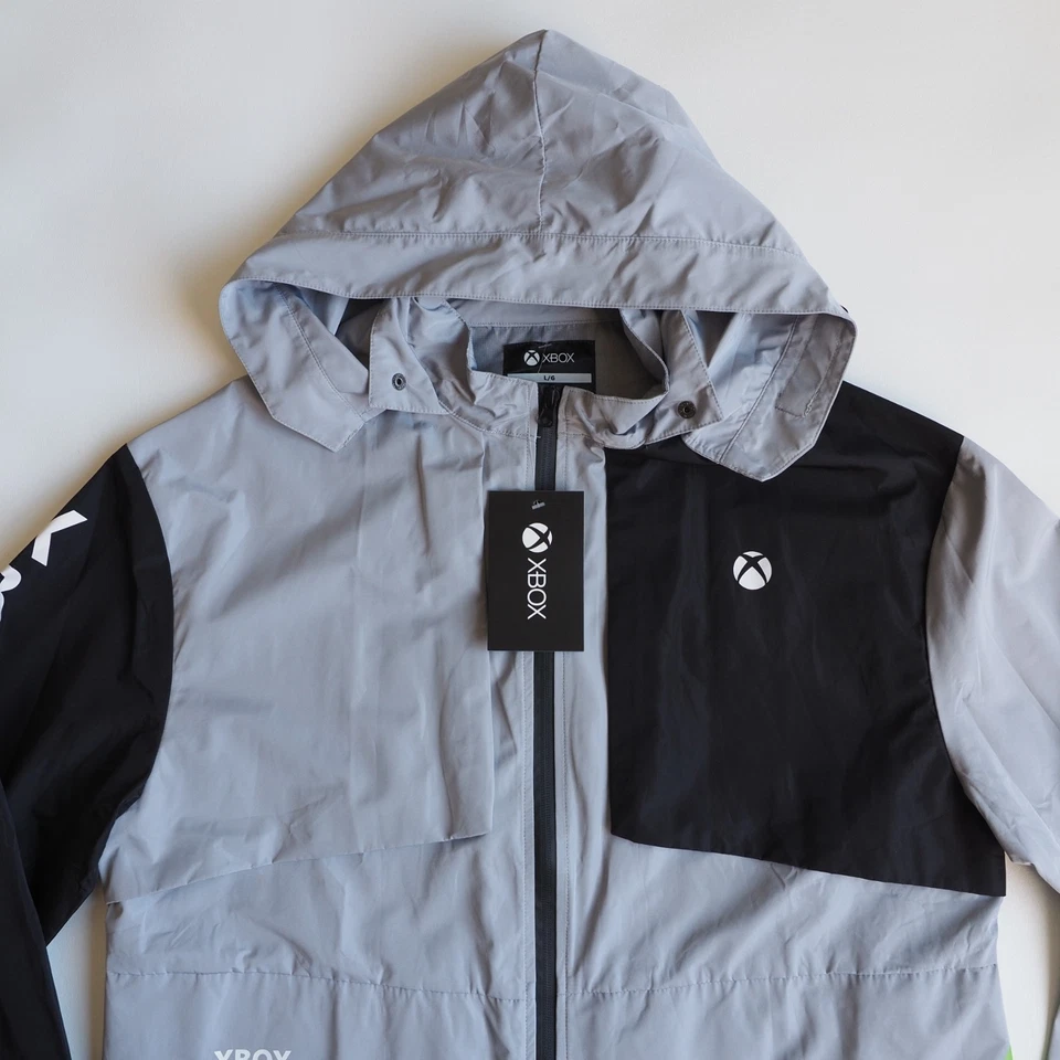 Meta Threads Xbox Edge Full Zip Anorak Rain Jacket Unisex Large New w/Tags - Image 2 of 4