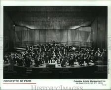 1991 Press Photo Orchestre de Paris - on stage - hca48911