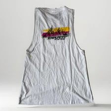 NEW Pivot Cycles Women's PFR Painted Peaks Muscle Tank White Small