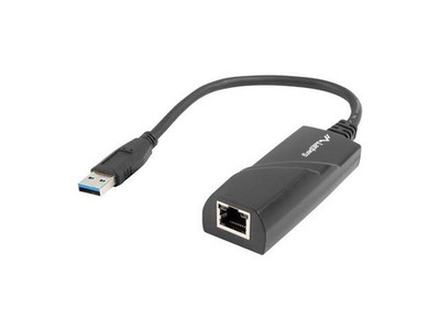 Lanberg USB 3.0 -> RJ-45 1Gb Netzwerkkarte am Kabel