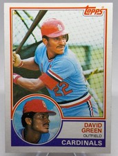 1983 Topps - David Green #578 (RC) St. Louis Cardinals