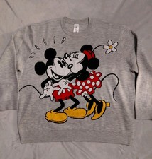 Disney Mickey and Minnie Mouse Classic Thick Knit Pullover Sweater Size 3X