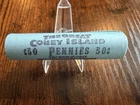 Penny Arcade Vintage Roll "The Great Coney Island" 50 Wheat Cents Unsearched OBW