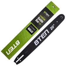 8TEN 20" Chainsaw Guide Bar .058 .375 72DL Chain for Husqvarna XP 365 395 372