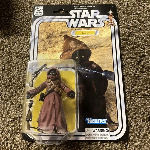 Star Wars Black Series 40th Anniversary Jawa New on Sealed Blister Card