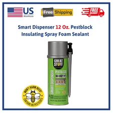 Smart Dispenser 12 Oz. Pestblock Insulating Spray Foam Sealant