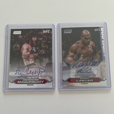 2025 Topps Stadium UFC -  Robbie lawler Sharabutdin Magomedov middleweight Auto 