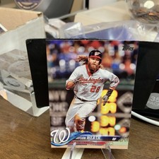 2018 Topps Series 1 Jayson Werth Baseball Card #28 Nationals FREE S&H