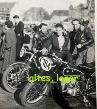 original Foto BMW R51/3 R67 Geländesport Motocross Rennen [4138-7]