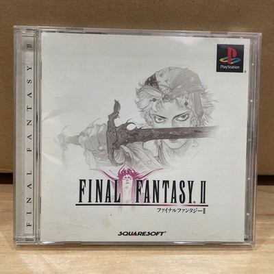 Final Fantasy II Sony PlayStation PS1 Japan Version CIB Squaresoft getestet JP