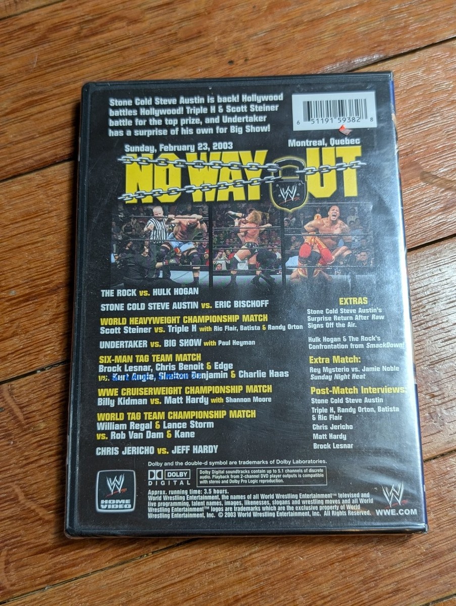 スポーツ・フィットネス NO WAY OUT DVD スポーツ・フィットネス NO WAY OUT DVD スポーツ・フィットネス