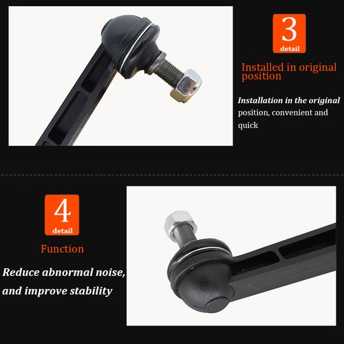 2X KOPPELSTANGE STABILISATOR VORNE LINKS&RECHTS FÜR OPEL ASTRA G H ZAFIRA A B. - Bild 5 von 12