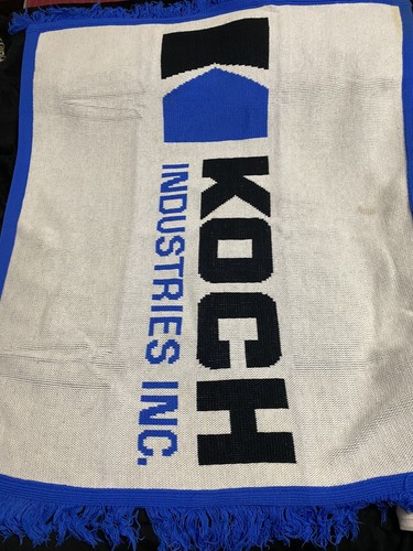 KOCH INDUSTRIES - “Chunky Knit” - Throw Blanket - Silver-Blue - NEW - Vintage - Picture 4 of 7