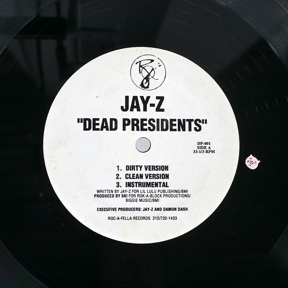 JAY-Z DEAD PRESIDENTS / JAY-Z'S LISTENING PARTY ROC-A-FELLA