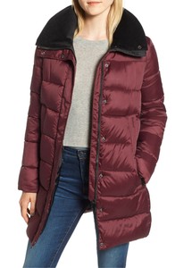 barbour burgundy coat