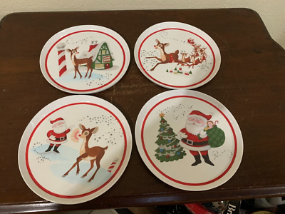 Pottery Barn Kids Rudolph The Red Nosed Reindeer Melamine 8