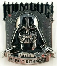 Disney DARTH VADER 'HUMBUG! MERRY SITHMAS' Pin Star Wars Holiday 2014