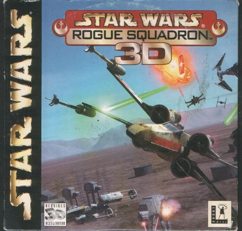STAR WARS ROGUE SQUADRON 3D PC CD-ROM / WINDOWS 95/98