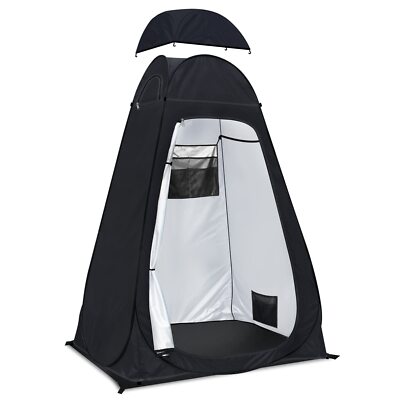 Camping Toilettenzelt Duschzelt Pop Up Umkleidezelt Privatsphäre Toilettezelt...