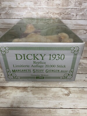 STEIFF Teddy Bear DICKY 1930 Replica Giengen-Brenz by Richard