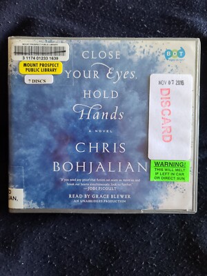 Shelf217 Audiobook~close your eyes hold hands- Chris bohjalian- unabridged- 7 cd