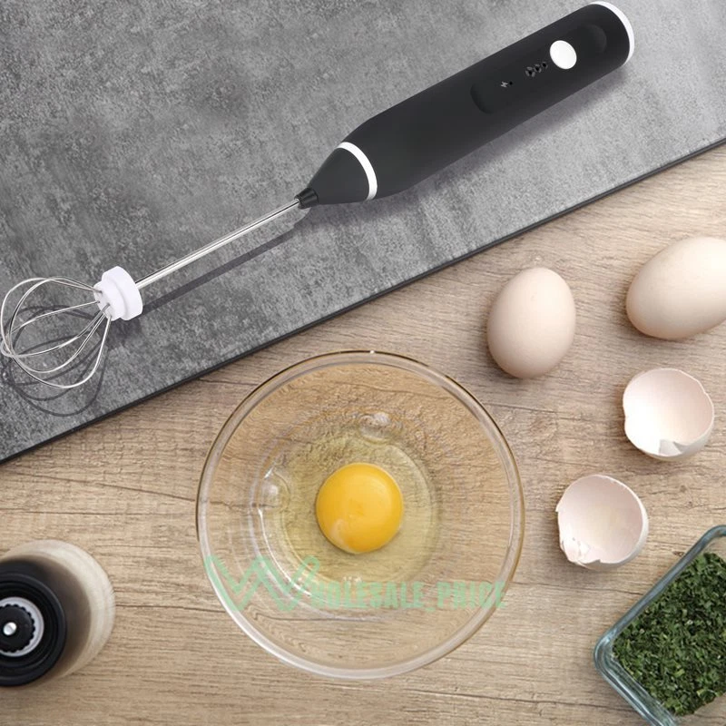 Milk Frother Handheld Electric Mixer Foam Maker for Coffee Whisk Drink 3 Speed