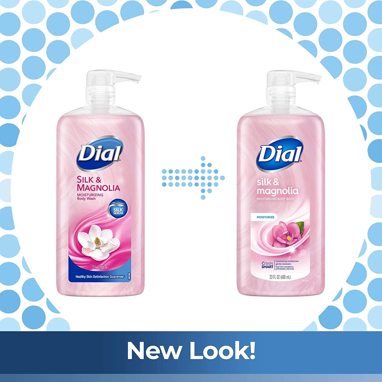 Dial Body Wash, Silk & Magnolia, 23 fl oz (Pack of 3) eBay