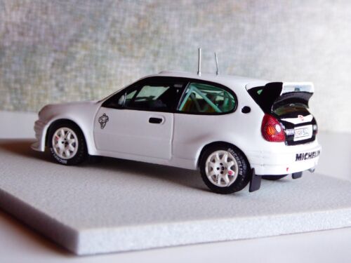 CUSTOM 1/43 Vitesse - Skid Toyota Corolla WRC 1998 Plain Body White - Imagen 2 de 20