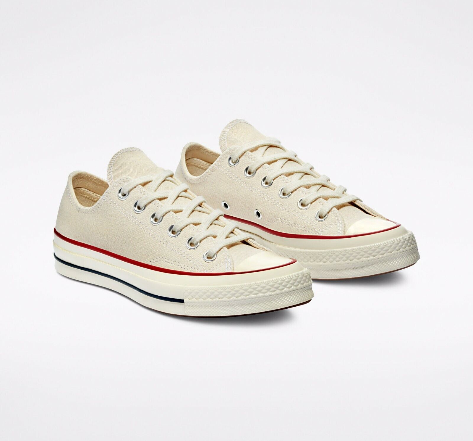 Converse Women&#039;s 70 Low Top Parchment Canvas Vintage Shoes |