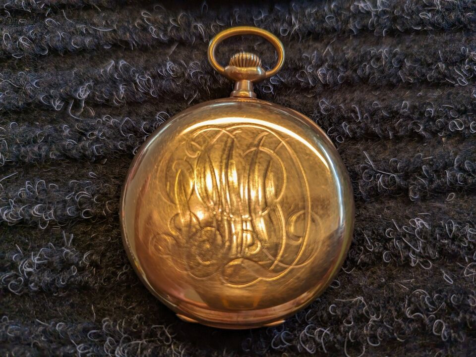 Patek Philippe Pocket Watch - Solid 18k Gold, Early 1900's, Excellent ...