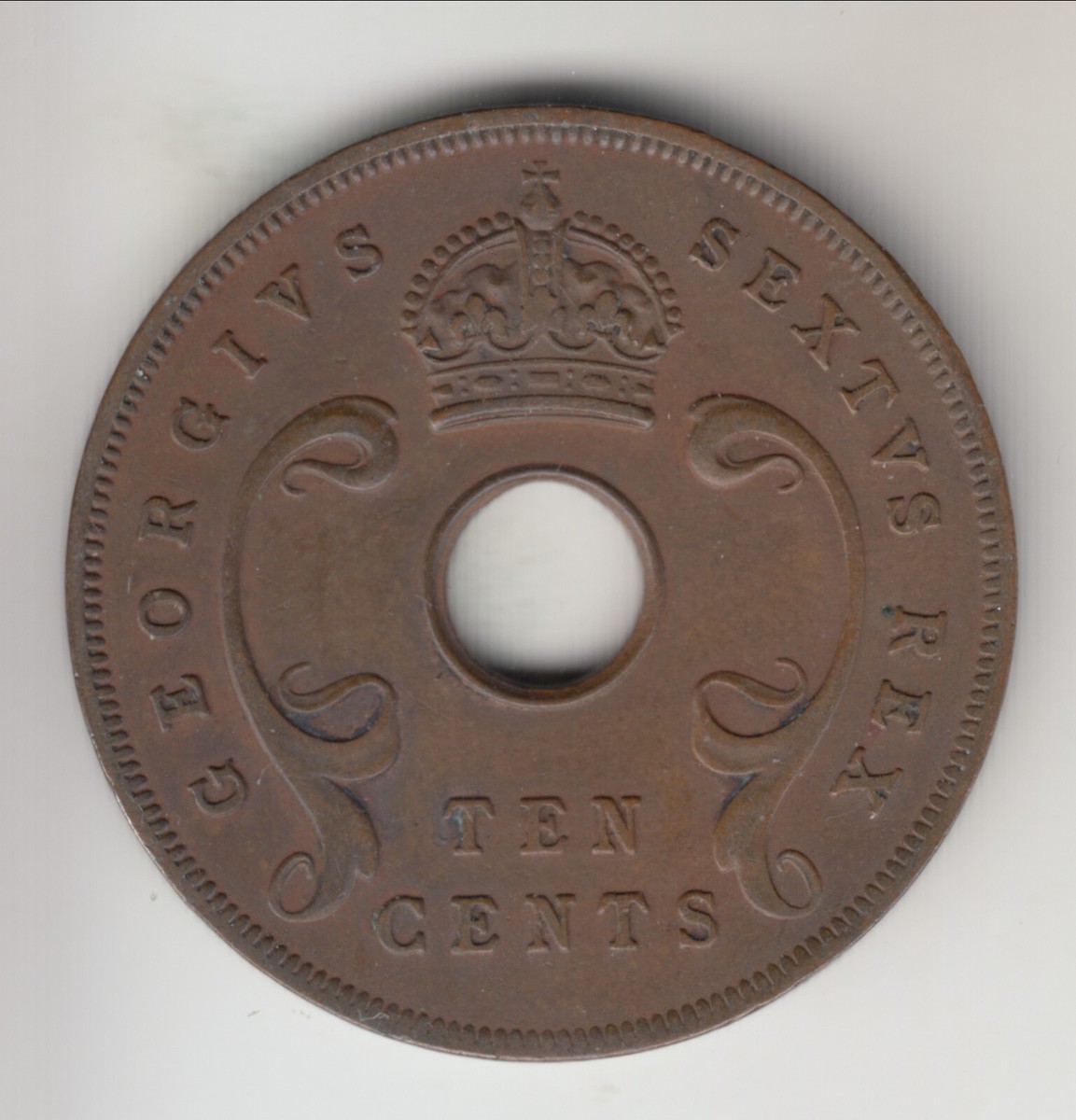 アンティーク 東アフリカ 1952 10セント アンティーク 東アフリカ 1952 10セント East Africa - 10 Cents