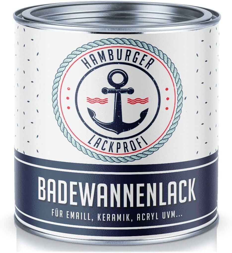 Pintura de bañera 2K blanco brillante RAL 9010 SET HLP