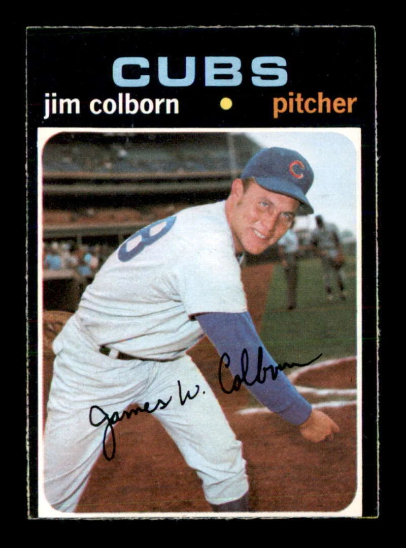 1971 O-Pee-Chee #38 Jim Colborn VG/VGEX X2891738