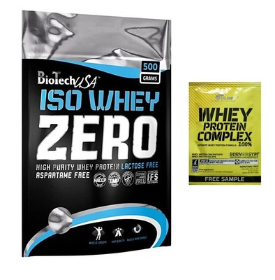 Biotech Usa Iso Whey Zero Lactose Free Isolate 500g Free Shipping Ebay